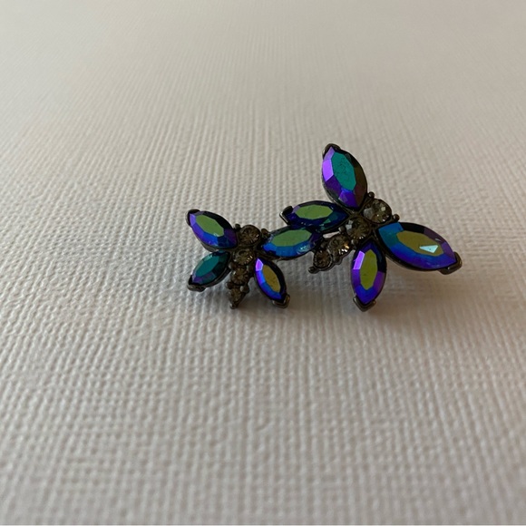 Trifari Double Butterfly Brooch - Picture 5 of 6